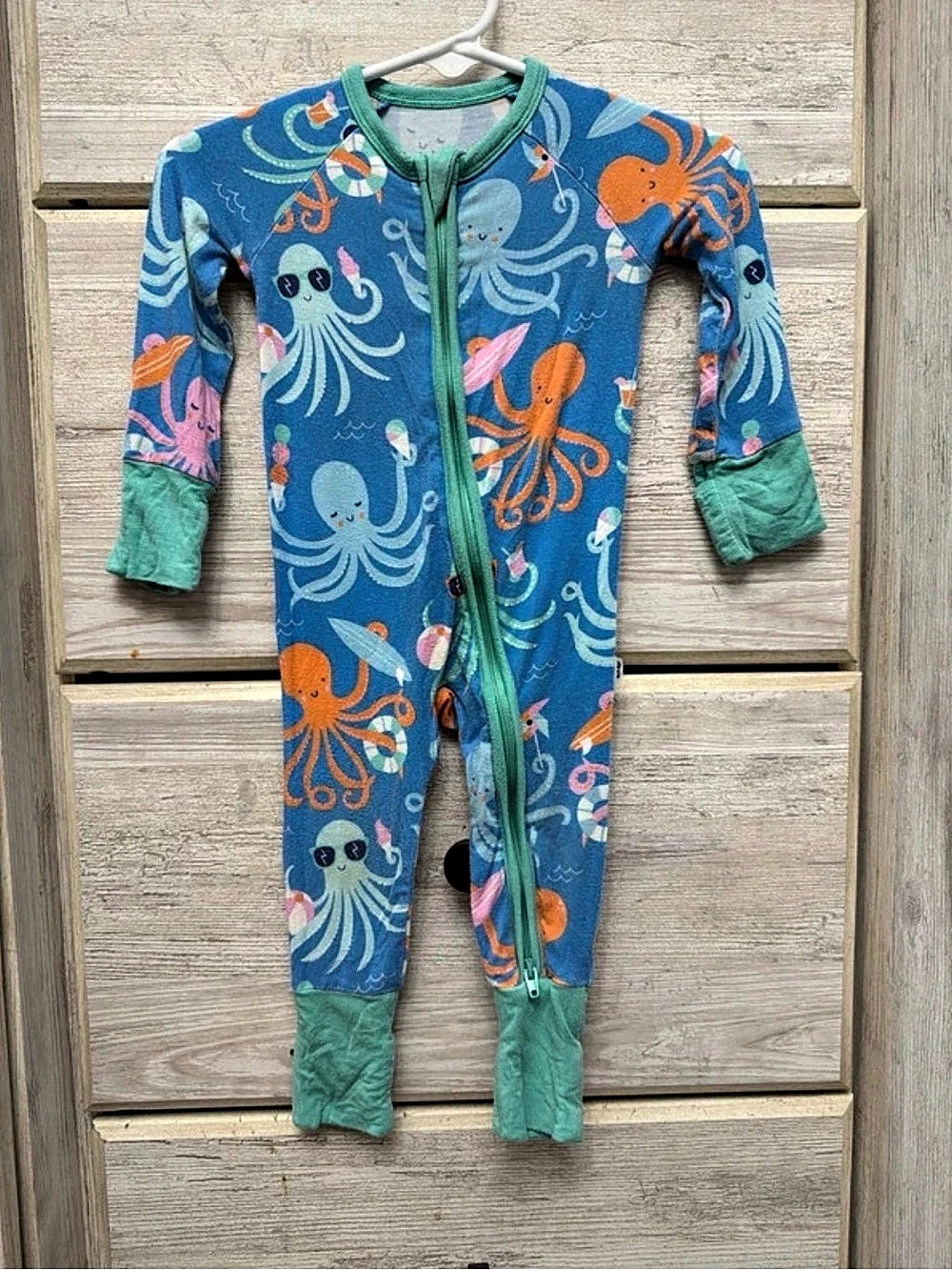 Octopus Party Zippy Little Sleepies 0-3m